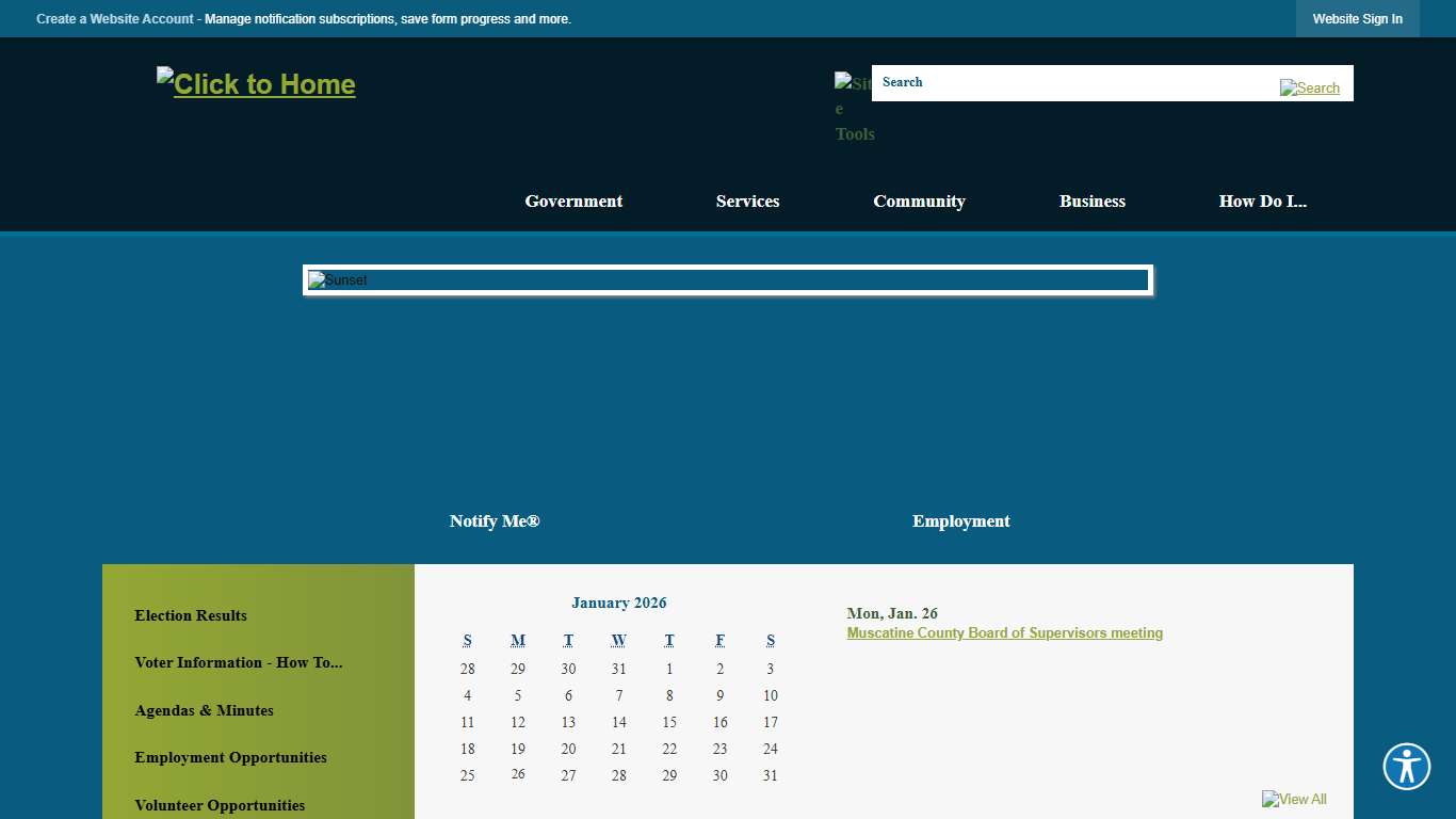 Muscatine County, IA - Official Website Official Website